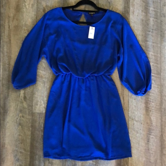 Royal blue Express dress - Picture 1 of 6